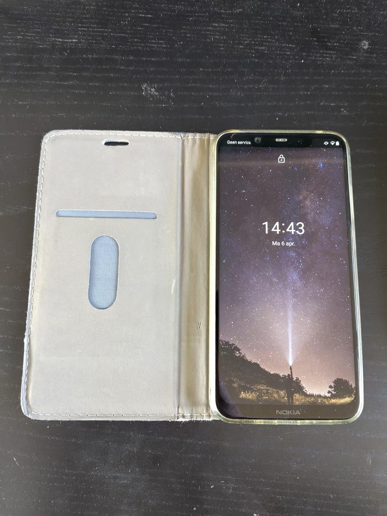 Nokia 8.1 Blue, Gebruikt, Blauw, Touchscreen, Ophalen of Verzenden