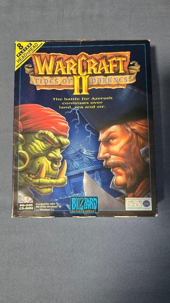Warcraft 2 Tides of Darkness Big Box, Spelcomputers en Games, Avontuur en Actie, Gebruikt, 1 speler, Ophalen of Verzenden