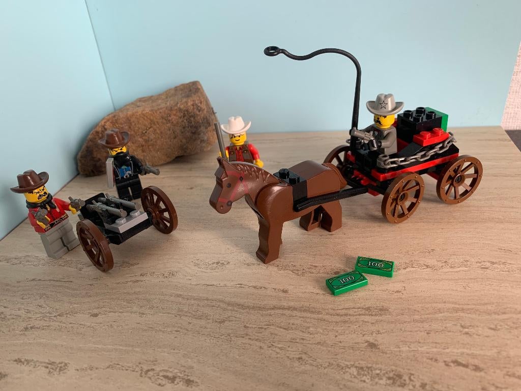 Lego Western 6799 Showdown Canyon, Compleet, Gebruikt, Lego, Ophalen of Verzenden