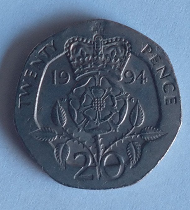 20 pence 1994,  volgnr 163, Ophalen of Verzenden, Overige landen, Losse munt