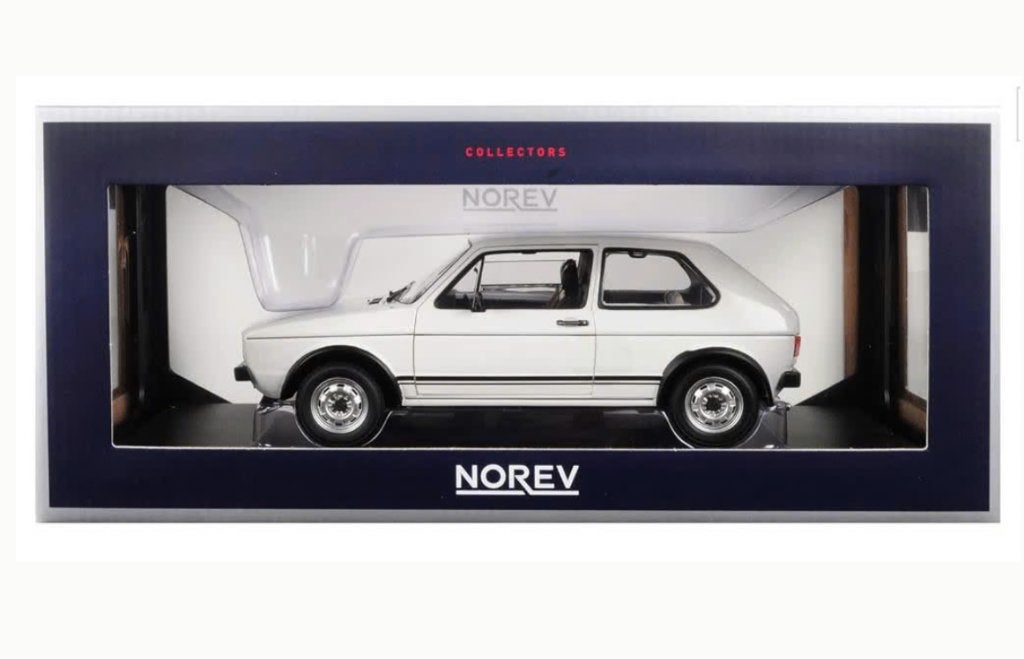 VW Golf GTI 1976 Alpine Wit schaal 1/18 NOREV ref. 188484, Hobby en Vrije tijd, Modelauto's | 1:18, Verzenden, Nieuw, Auto, Norev