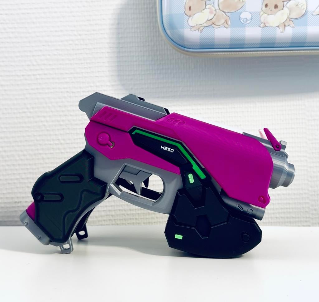 Overwatch D.Va Blaster - 3D Geprinte Prop, Ophalen of Verzenden, Nieuw, Accessoires