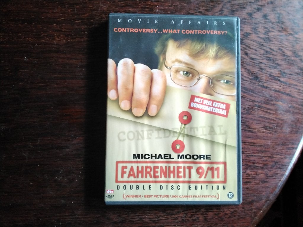 Fahrenheit 9/11, 2disk, origineel, Engels, Nederlands, Ophalen of Verzenden, Zo goed als nieuw