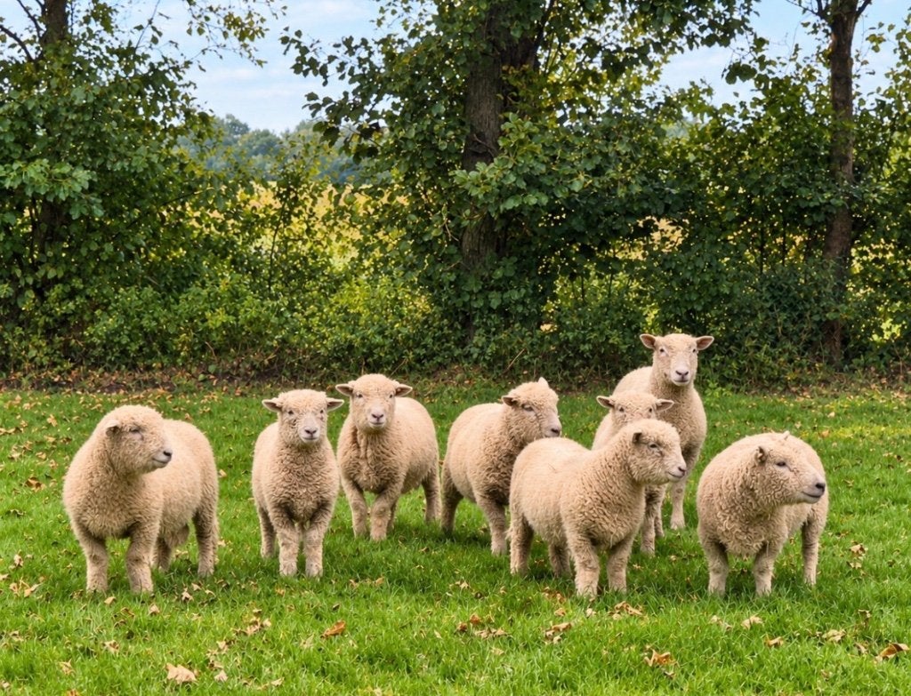 Babydoll Southdown Schapen lammetjes, Meerdere dieren, Schaap, 0 tot 2 jaar