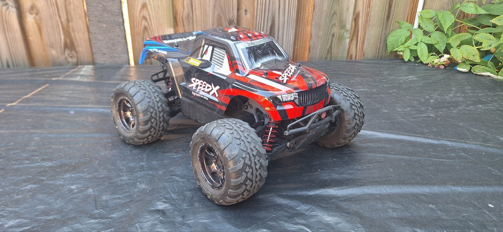 HPI Savage XS Flux - Diff defect, voor de handige sleutelaar, Gebruikt, Auto offroad, Schaal 1:10, Ophalen