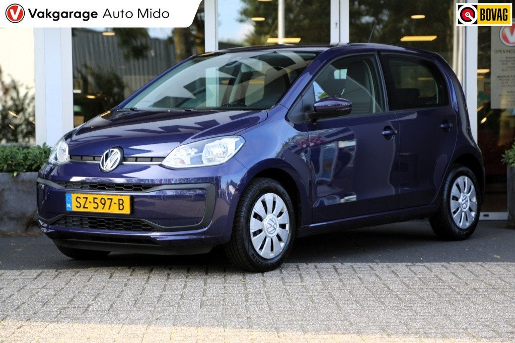 Volkswagen up! 1.0 BMT move up! (bj 2018), Auto's, Gebruikt, Origineel Nederlands, Handgeschakeld, Grijs