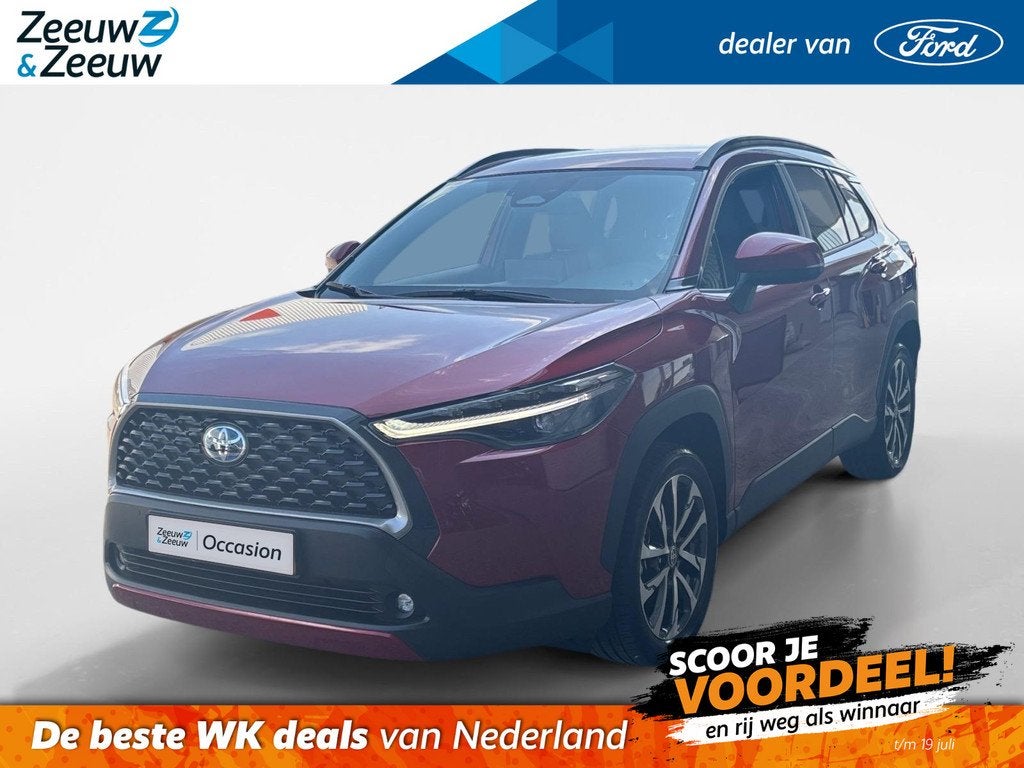 Toyota Corolla Cross 2.0 High Power Hybrid First Edition | T, 12 maanden, Gebruikt, 4 cilinders, Leder en Stof