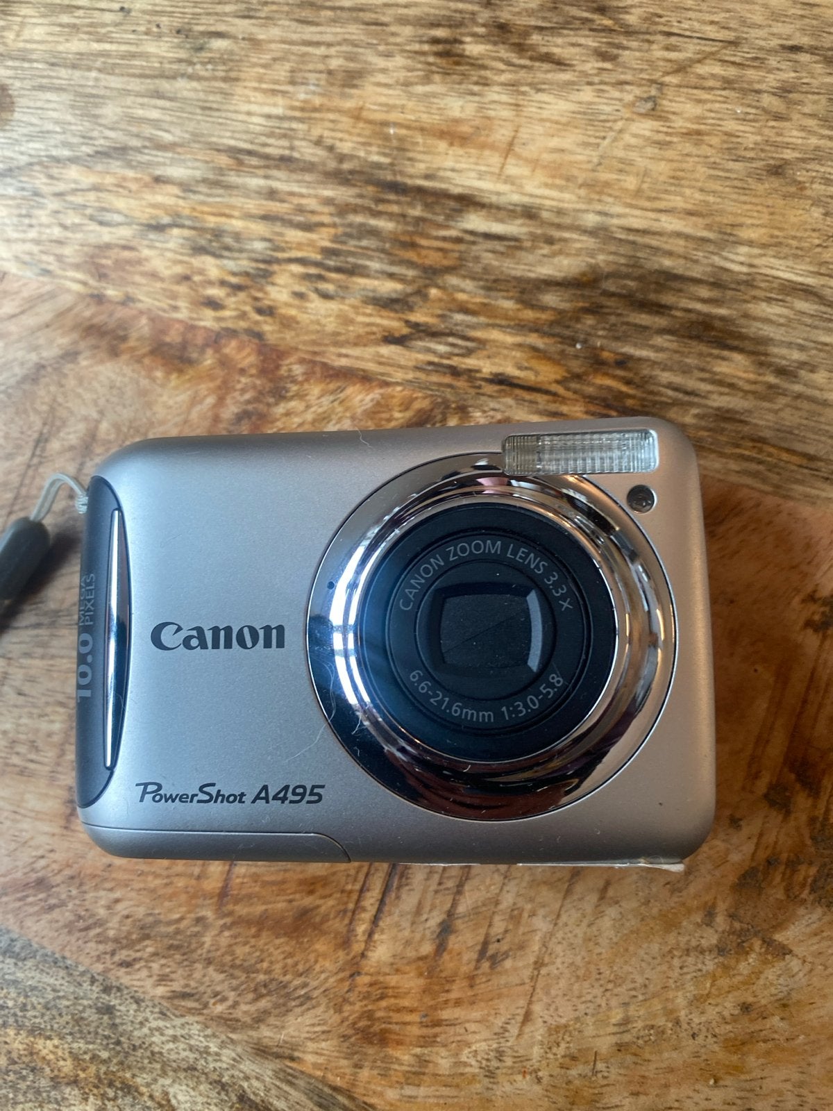 Canon PowerShot A495 Compactcamera - 10.0 Megapixels, Ingebouwde flitser, Gebruikt, Canon, Ophalen of Verzenden