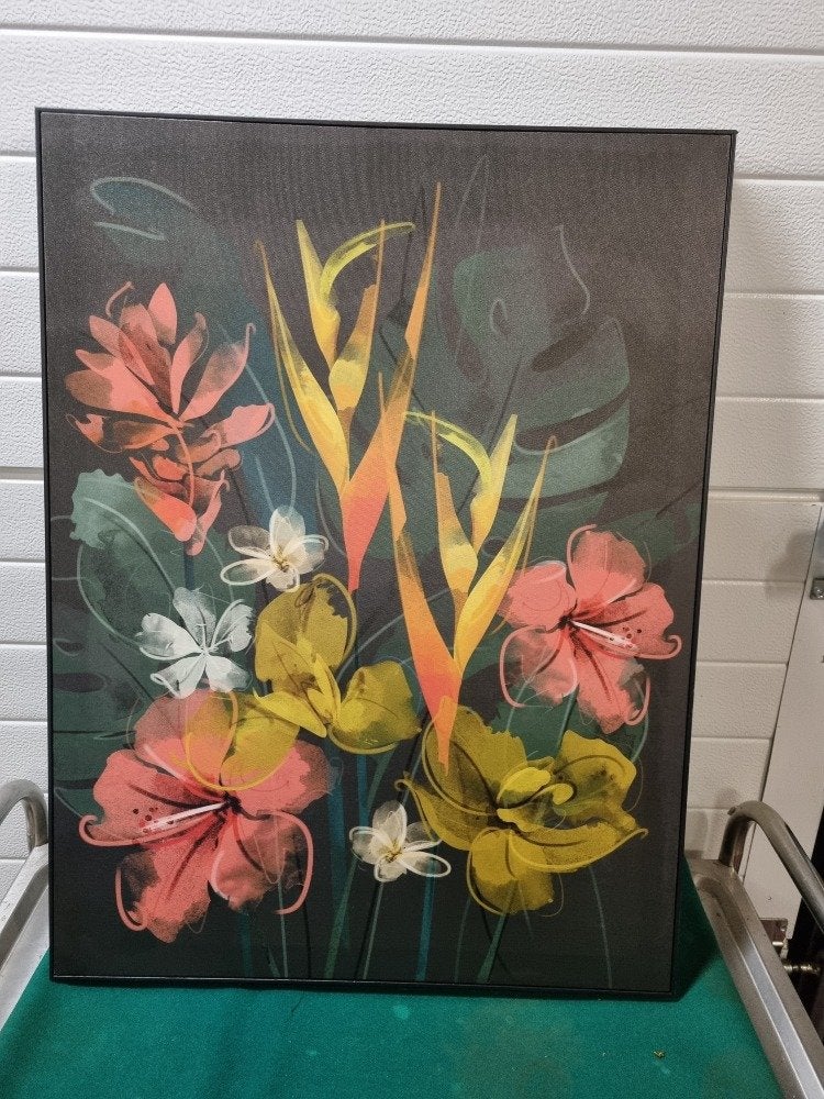 wanddecoratie green lili planten en bloemen ingelijst, Ophalen of Verzenden, 'T Olde Gre-j, Info@toldegrej.nl, Endepoelstraat 20f Didam