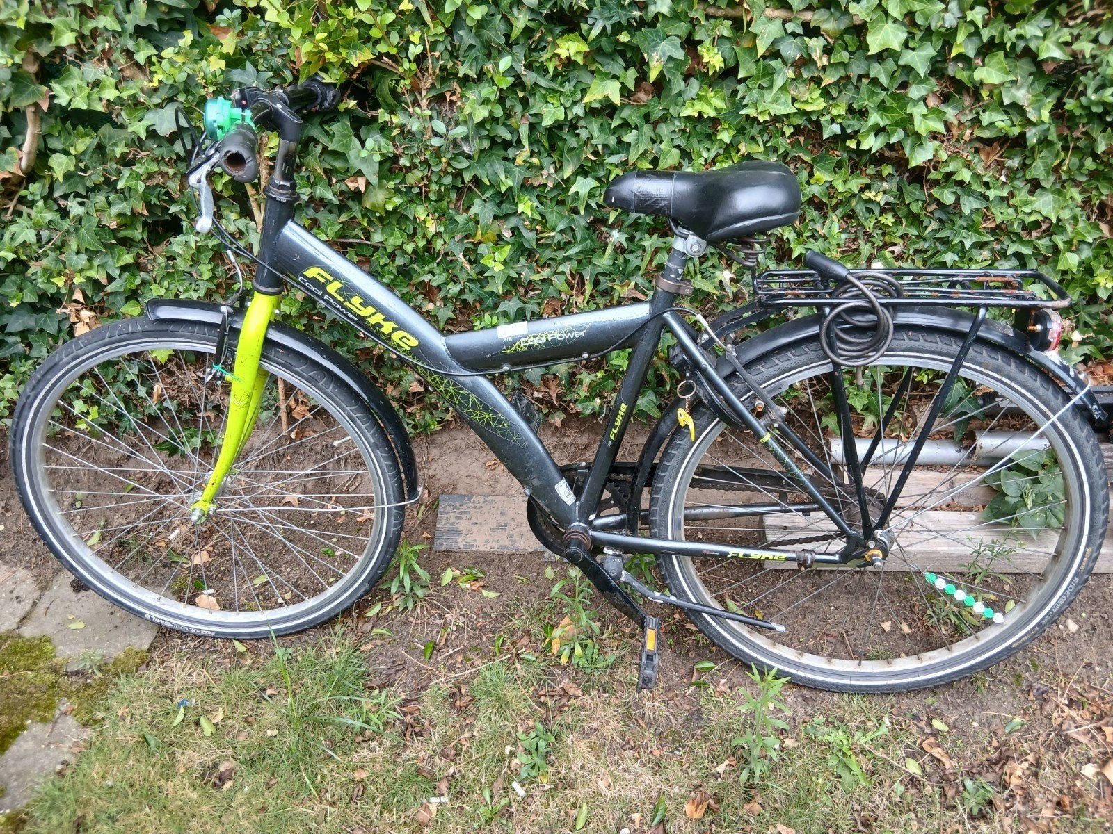 FLYKE Jongensfiets, Terugtraprem, Gebruikt, Flyke, Handrem