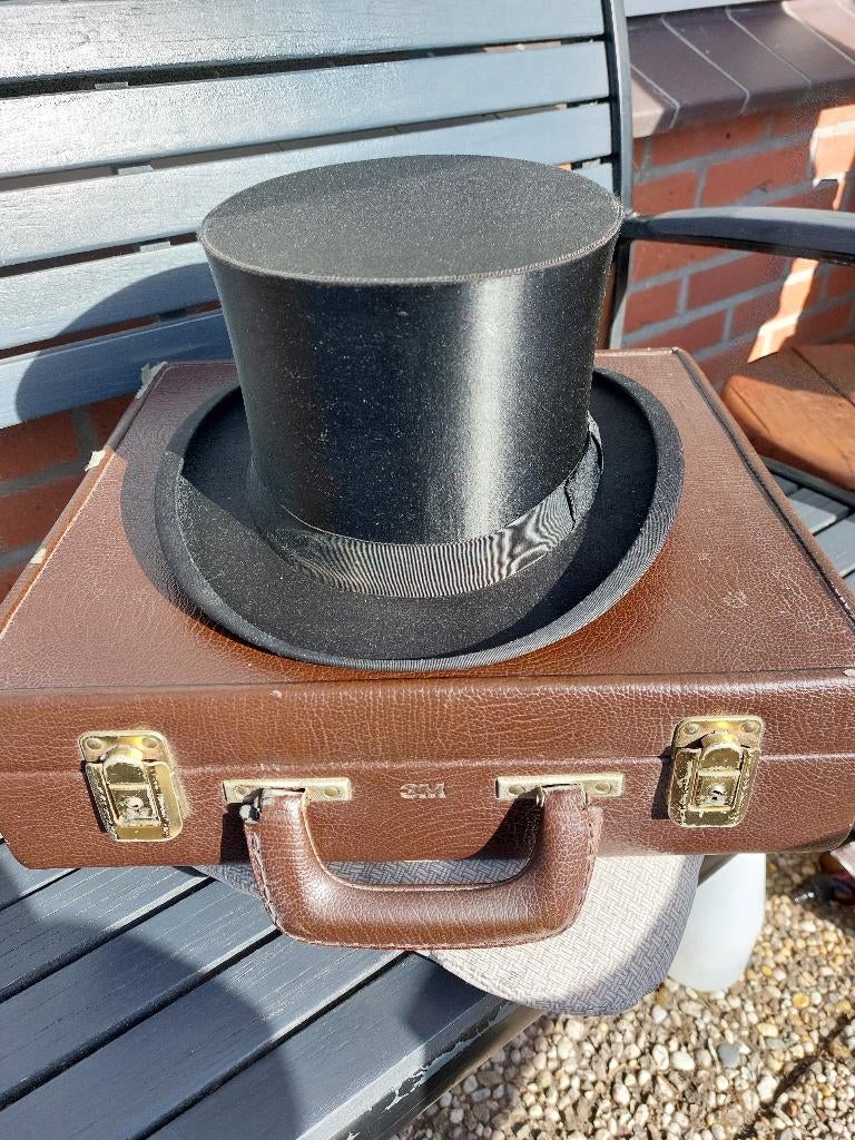 Chapeau Claque/ Klaphoed., Antiek en Kunst, Ophalen of Verzenden