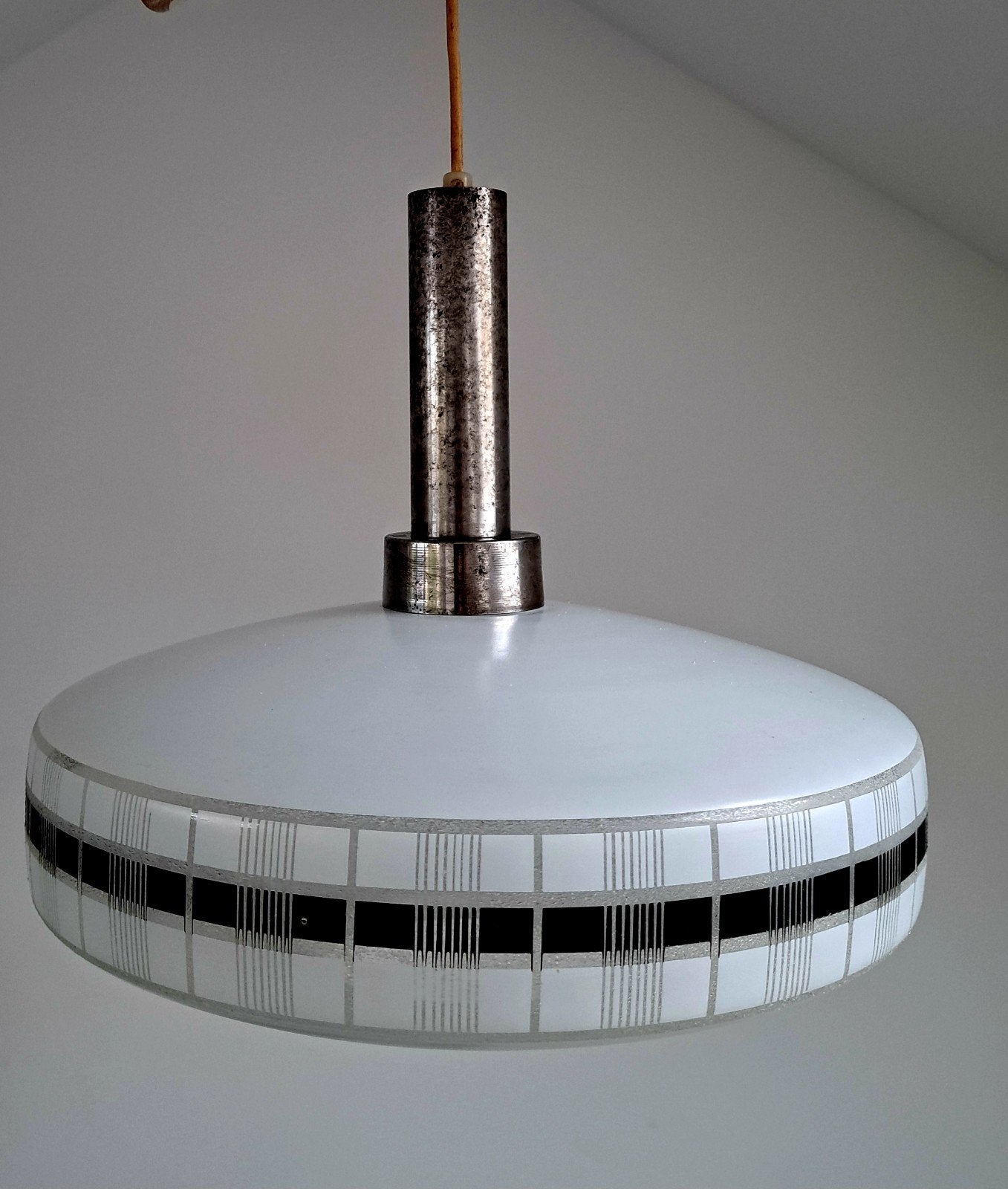 Vintage Ufo lamp '60, Ophalen of Verzenden