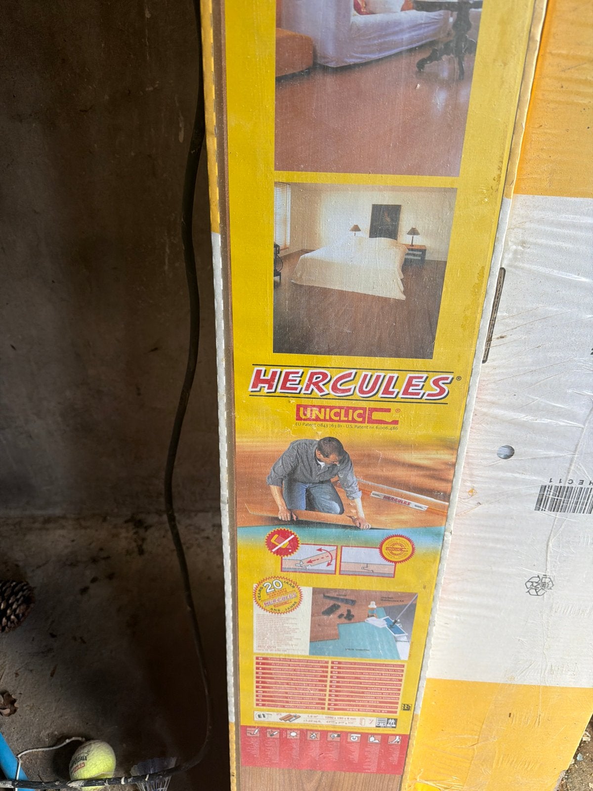 10 pakken Hercules Uniclic laminaat, Ophalen of Verzenden, Nieuw, 10 m² of meer, Laminaat