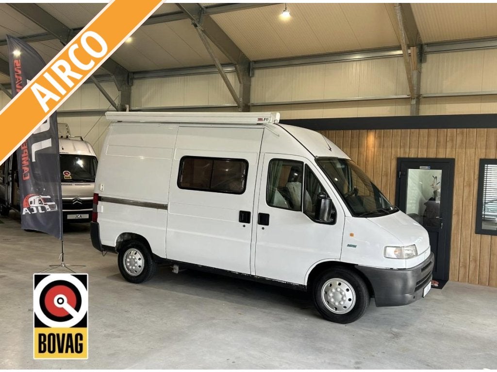 Pössl Duett 480 Airco/APK Fiat Ducato 2.5TDI 115PK, Buscamper of Camperbus, Fiat, Tot en met 2, Treinzit
