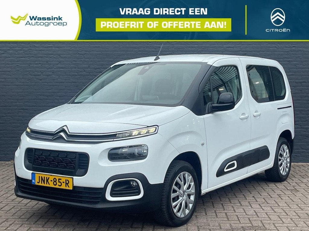 Citroën Berlingo 1.2 PureTech 130pk AUTOMAAT Feel uitvoerin, Auto's, Citroën, Automaat, 15 km/l, Gebruikt, 1199 cc