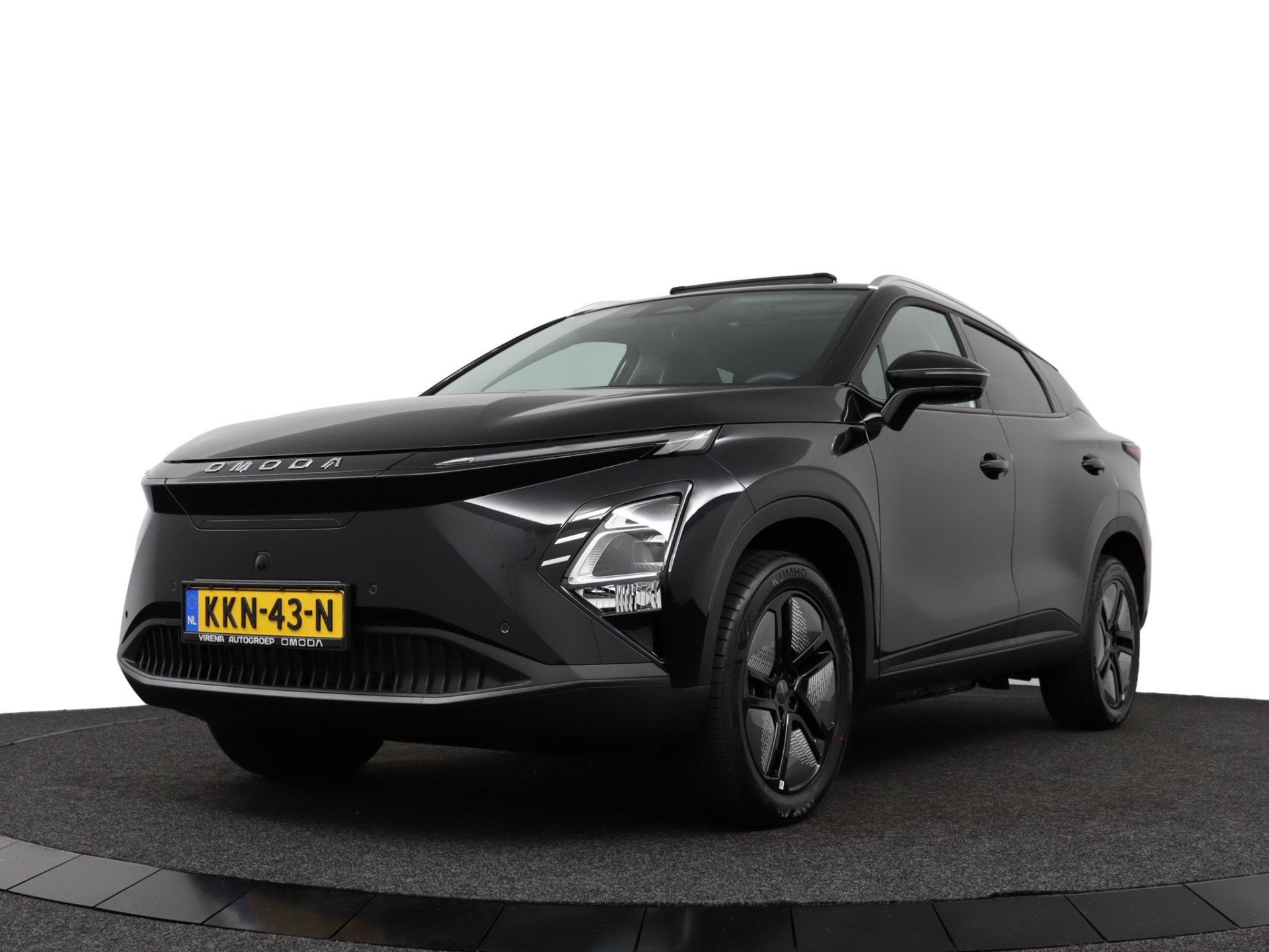 Omoda 5 EV Premium 61 kWh *DEMO* - Stoel/Stuurwiel verwarmin, Auto's, Overige Auto's, 12 maanden, 33 min, Zwart, Automatische klimaatregeling