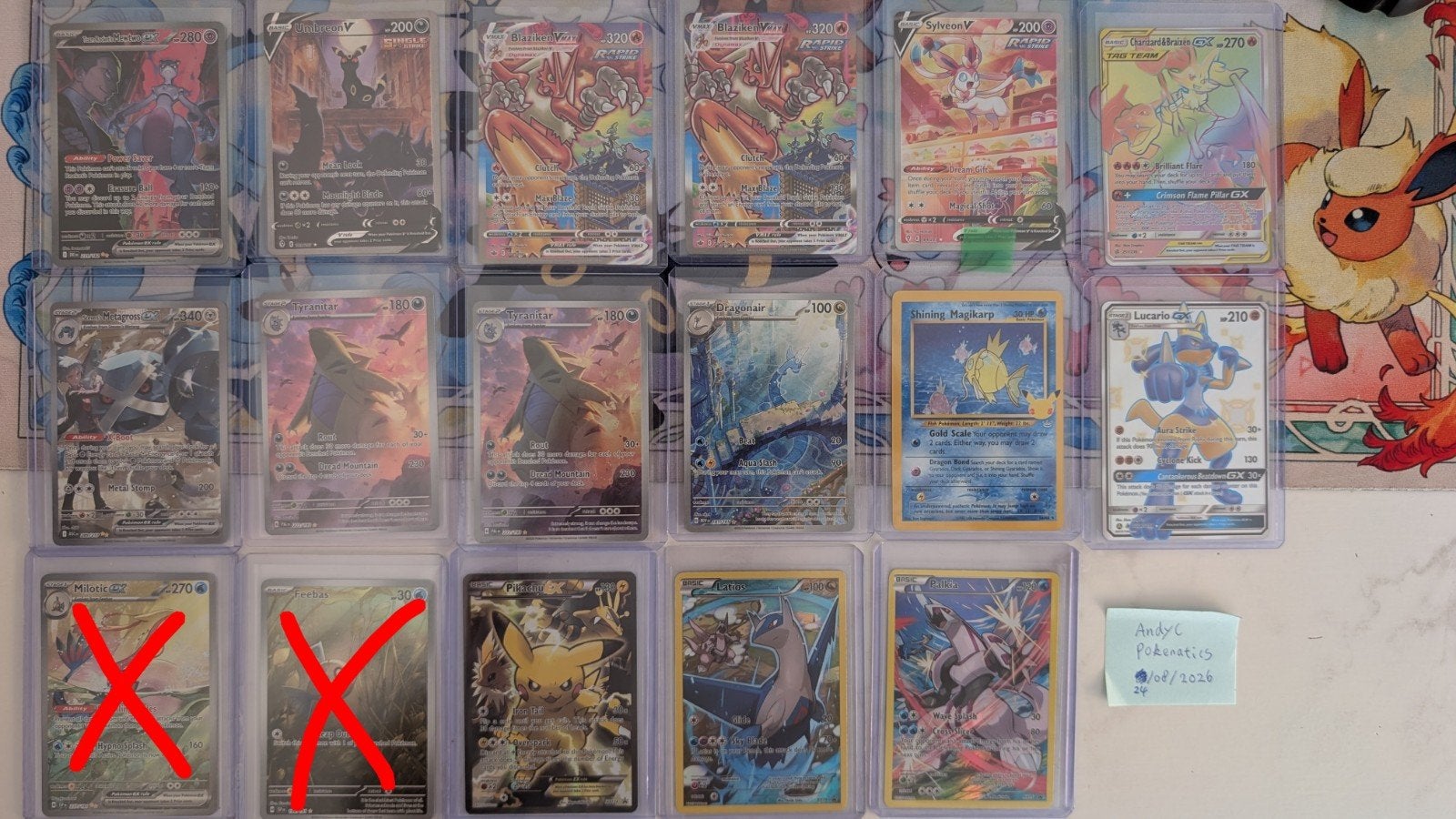 Pokémon Kaarten Collectie, Ophalen of Verzenden, Zo goed als nieuw, Meerdere kaarten, Foil