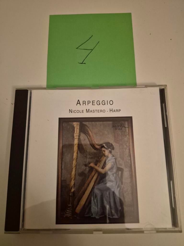Arpeggio - Nicole Mastero - Harp CD, Cd's en Dvd's, Cd's | Klassiek, Gebruikt, Kamermuziek, Modernisme tot heden, Ophalen of Verzenden