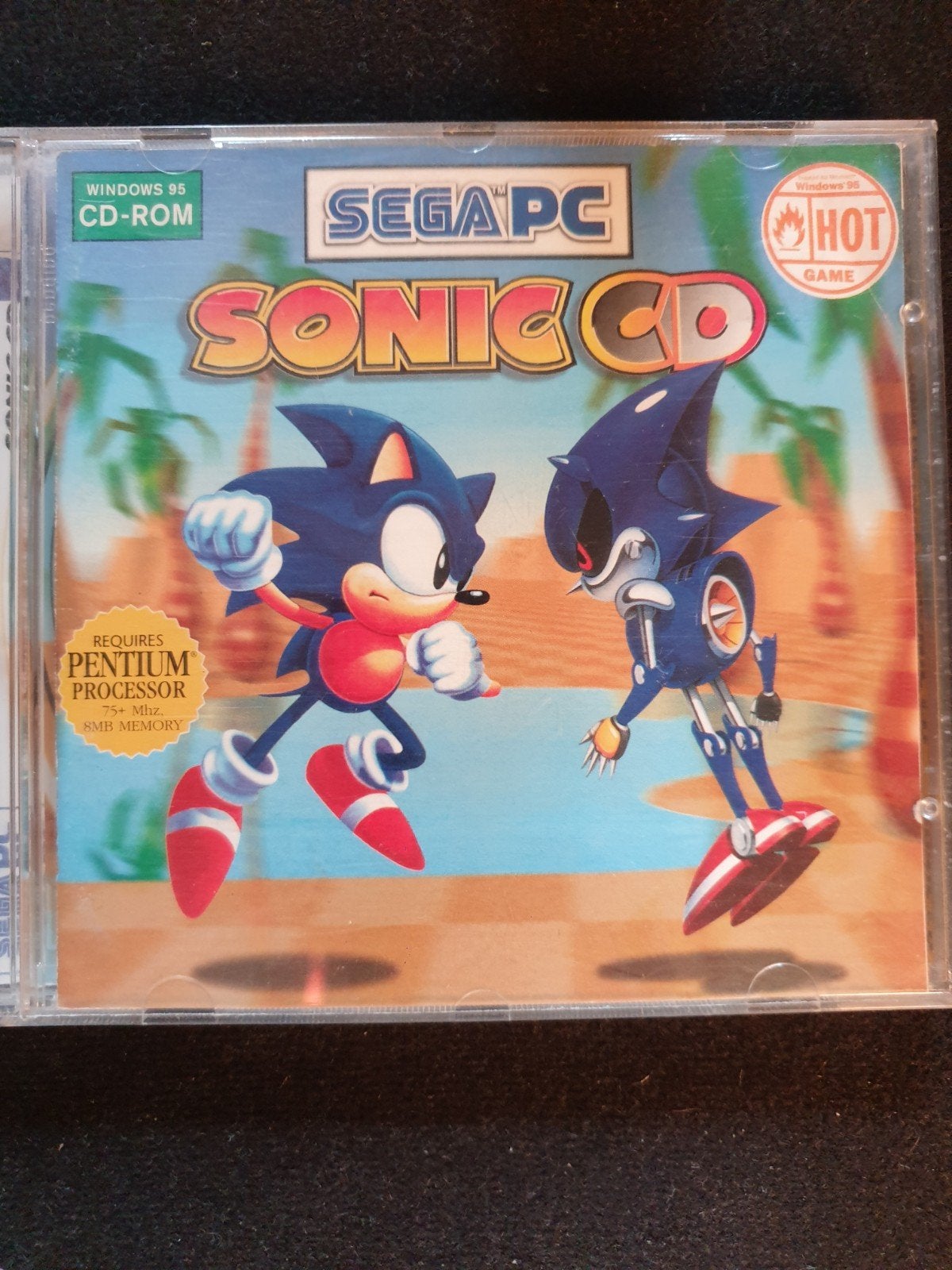 Sonic CD - SEGA PC (Windows 95 CD-ROM), Avontuur en Actie, Gebruikt, 1 speler, Ophalen of Verzenden