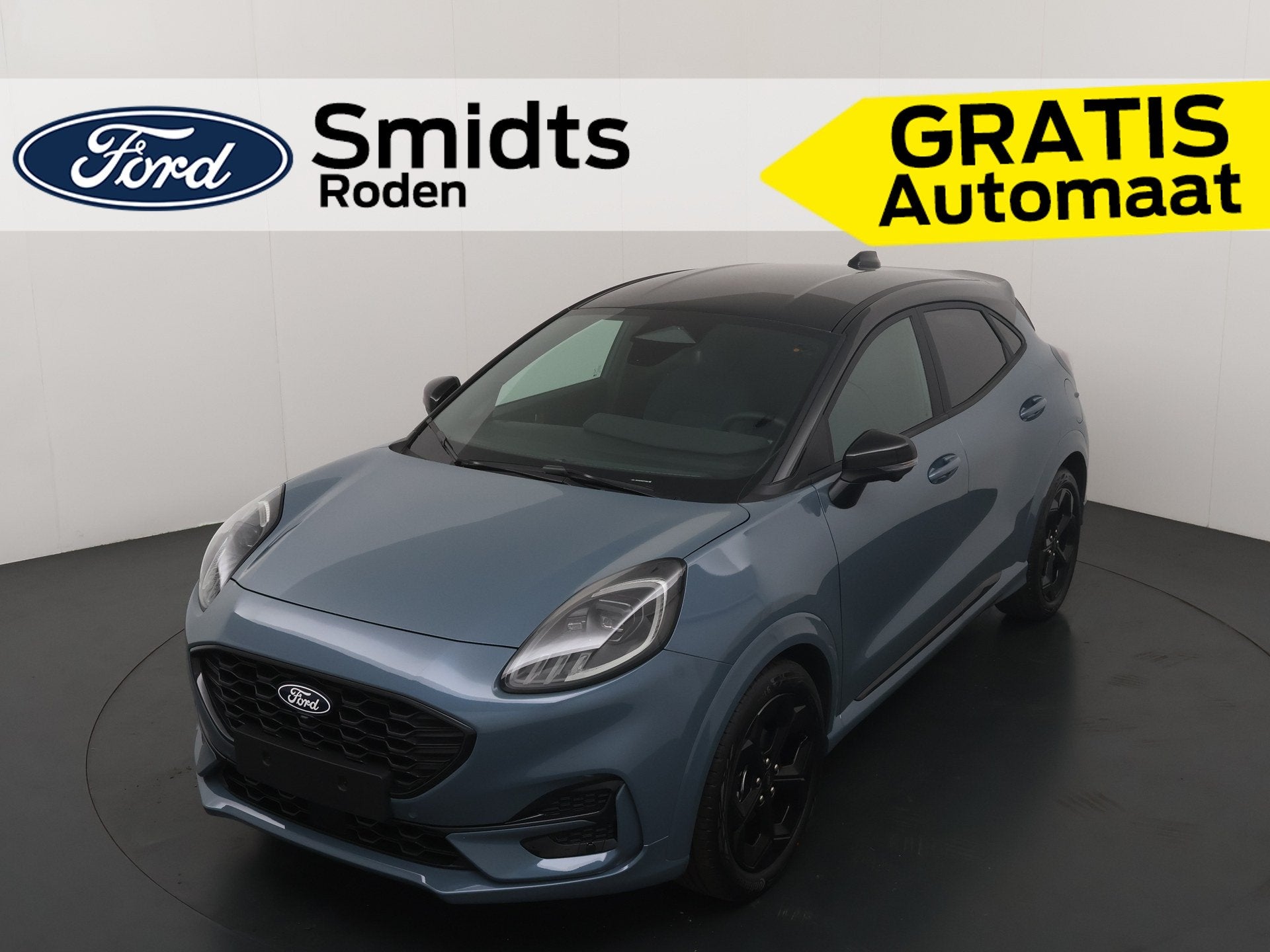 Ford Puma Hybrid 125pk BlueCruise Edition | Adapt. Cruise |, Auto's, Dealer onderhouden, 125 pk, Puma, Blauw