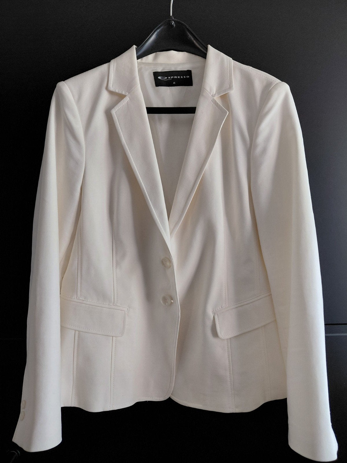 Off white colbert jasje Expresso maat 46, Expresso, Wit, Maat 46/48 (XL) of groter, Nieuw