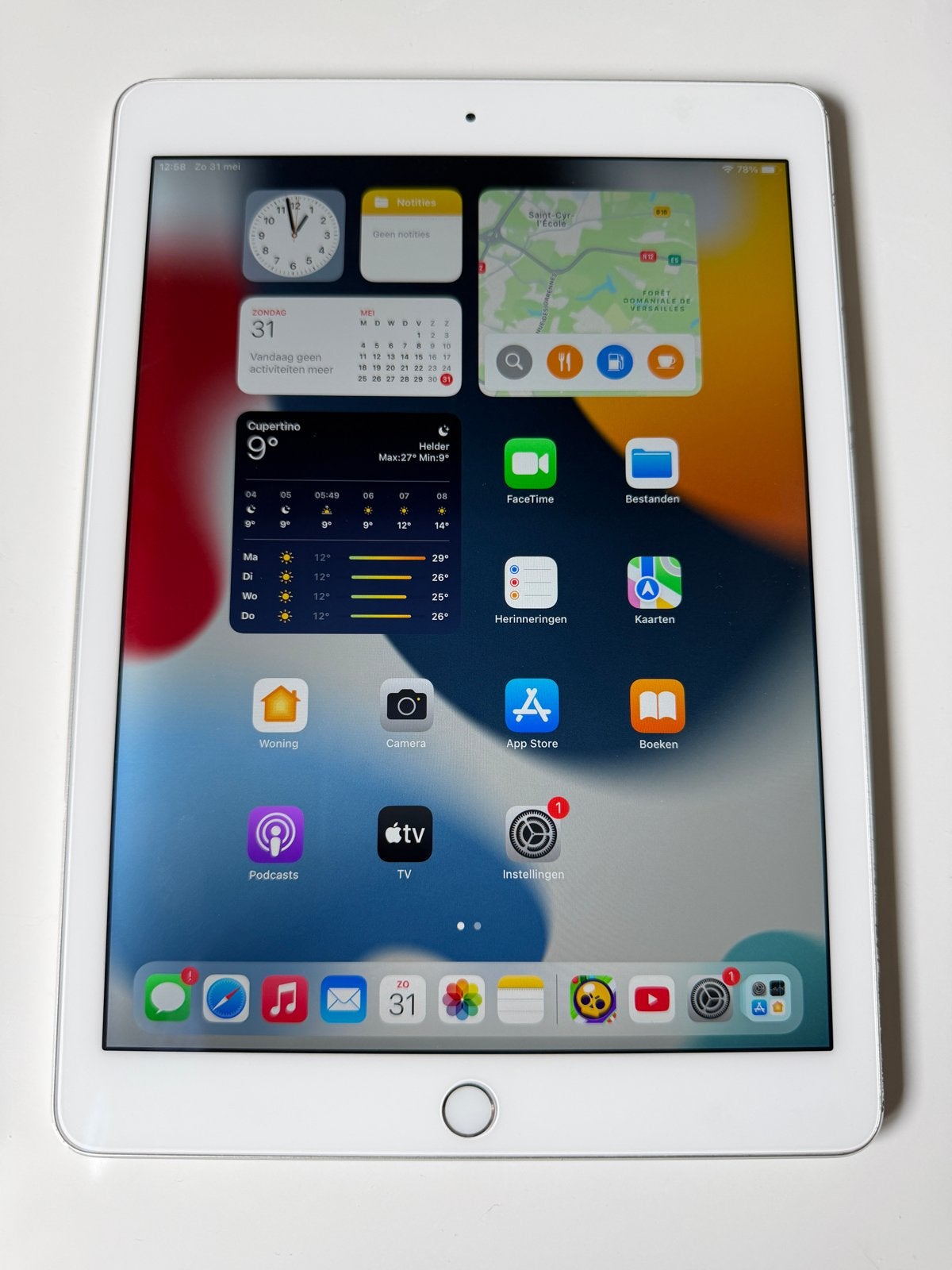 Apple iPad Air 2 - 64 GB - Wi-Fi - Zo goed als nieuw, 10 inch, Verzenden, Wit, Apple iPad Air