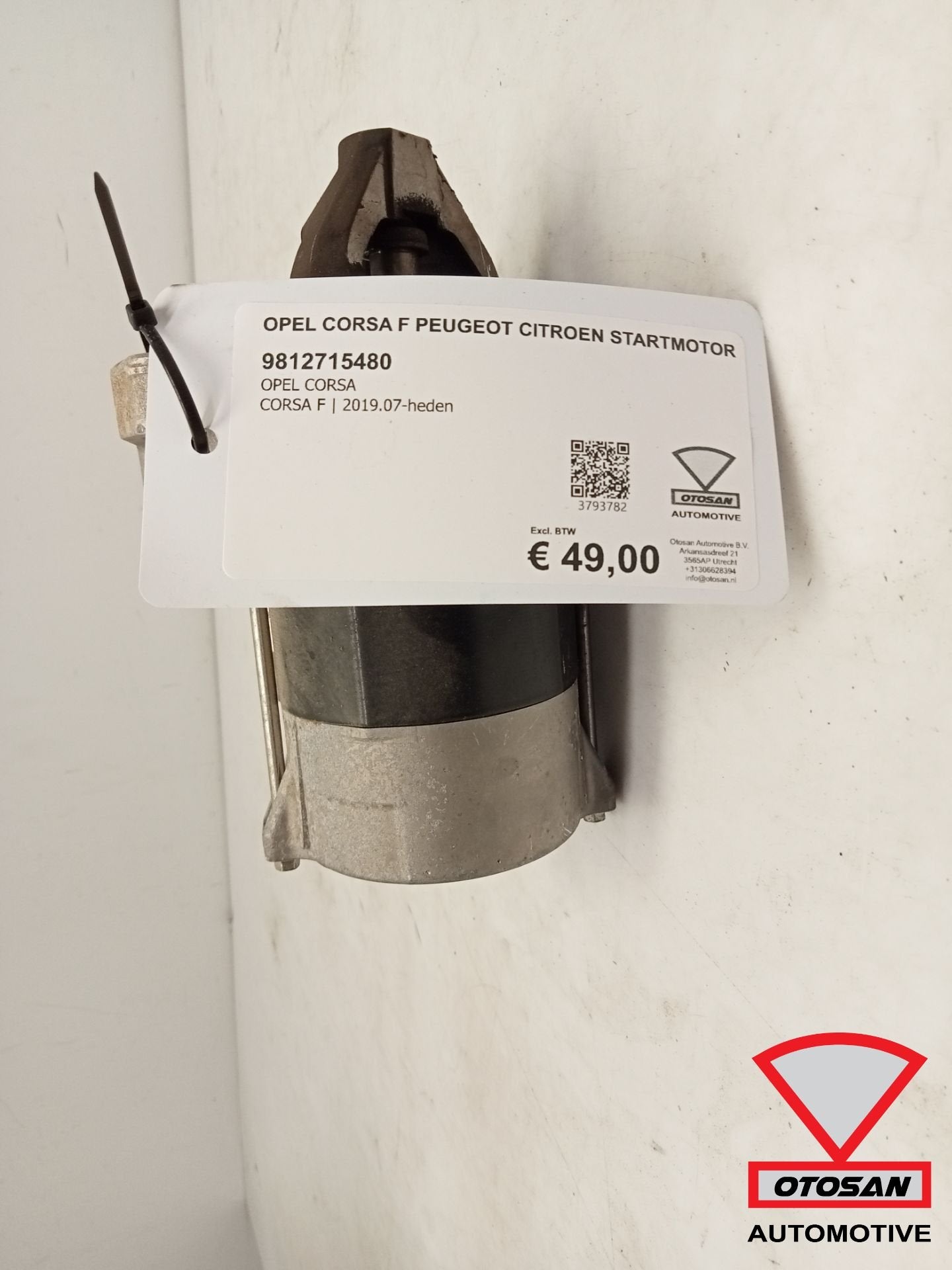 Opel Corsa F Peugeot Citroen Startmotor 9812715480, Auto-onderdelen, Gebruikt, Opel Automobile GmbH, Ophalen of Verzenden, Kontakt@opel-infoservice.de