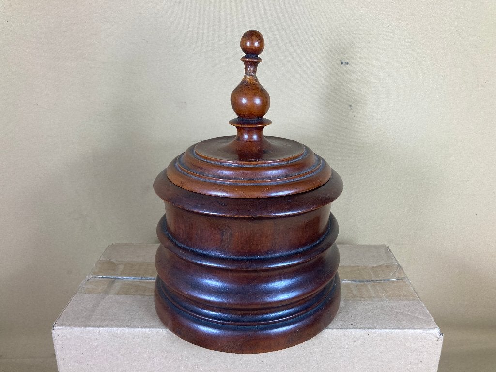 Antieke Biedermeier tabakspot 19e eeuw, Antiek en Kunst, Ophalen of Verzenden