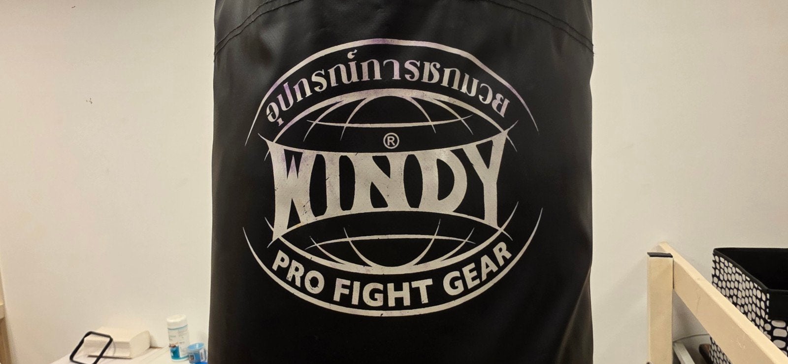 Windy Professionele Thaiboks Zware Bokszak 180cm 60kg, Sport en Fitness, Vechtsporten en Zelfverdediging, Overige, Vechtsportmateriaal