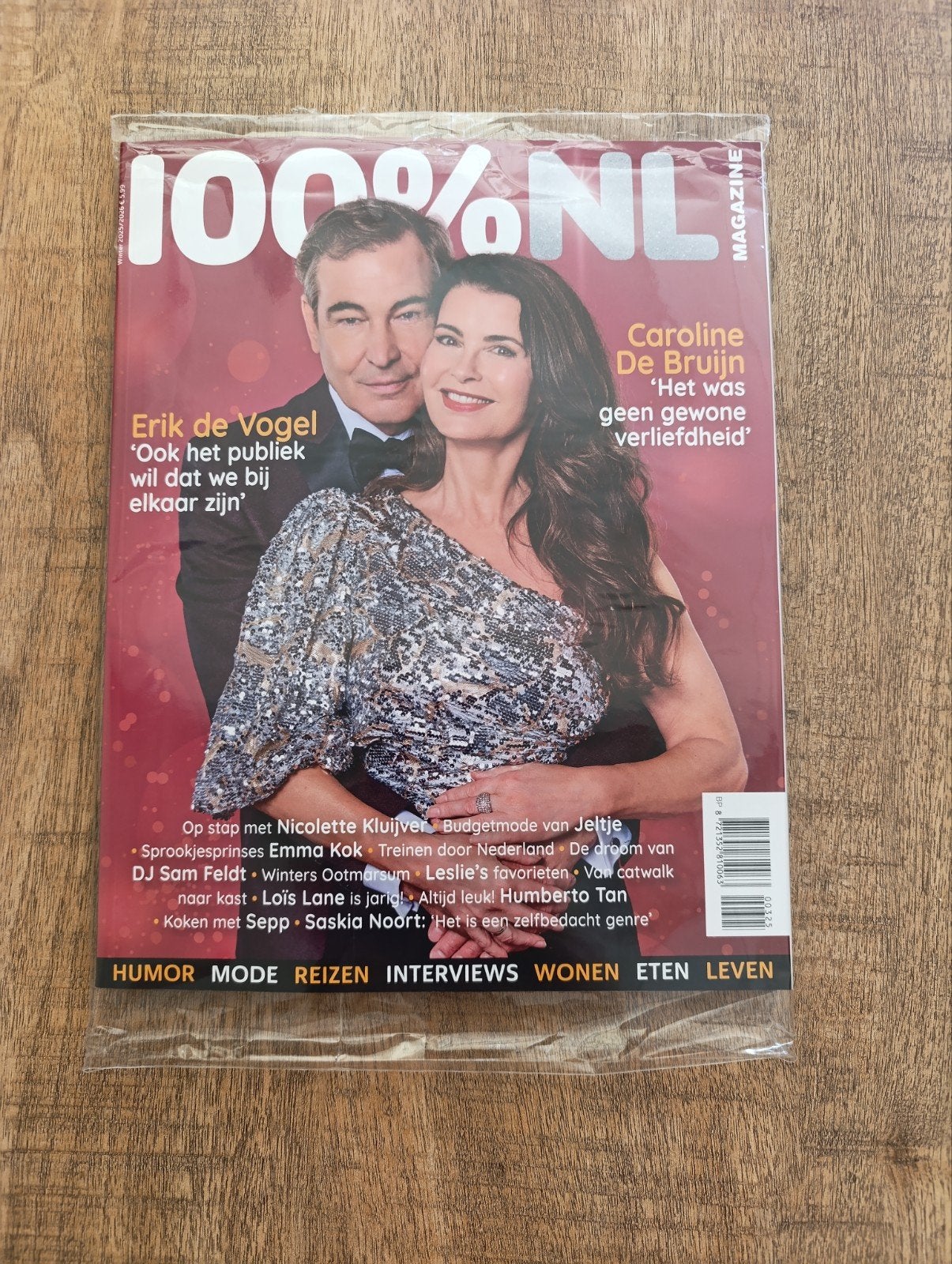 100%NL Magazine: Zomerleesvoer met Erik de Vogel, Ophalen of Verzenden, Zo goed als nieuw, Overige typen