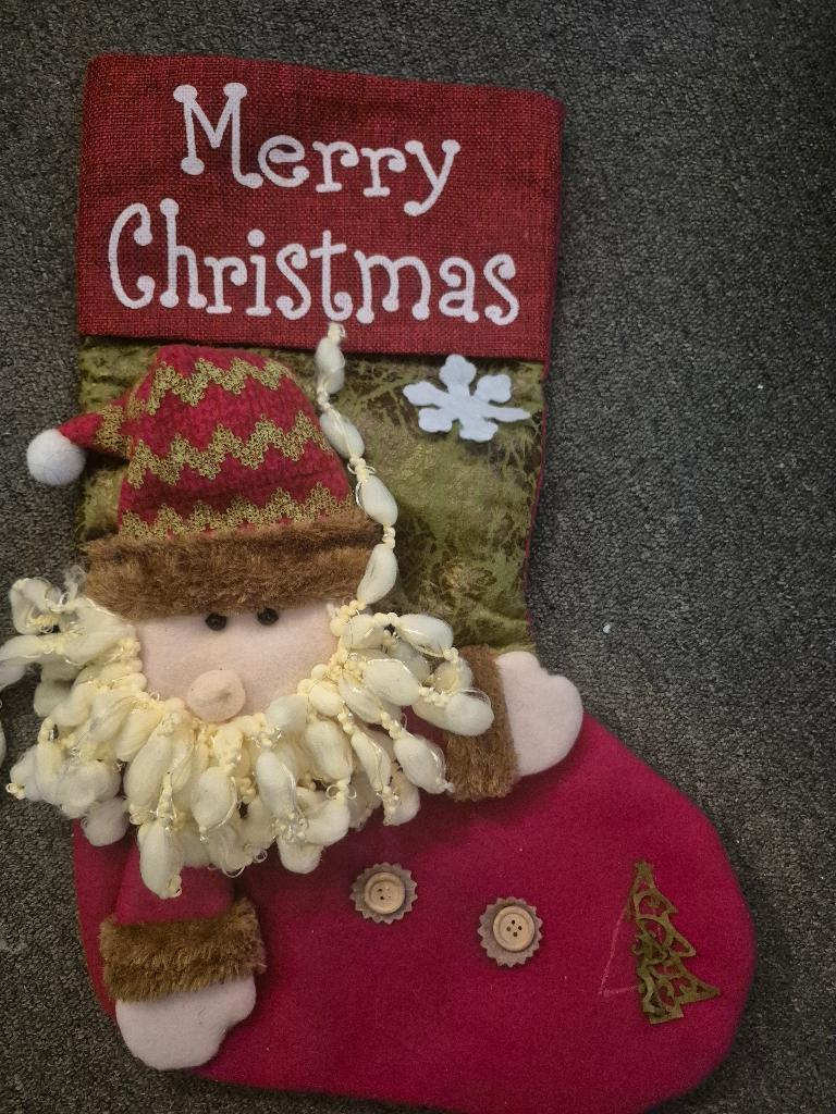 Kerst sok, Diversen, Kerst, Ophalen of Verzenden, Zo goed als nieuw