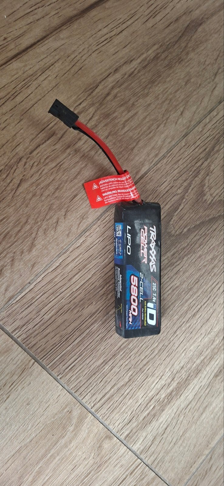 Traxxas accu 5800mah 2s, Ophalen, Zo goed als nieuw