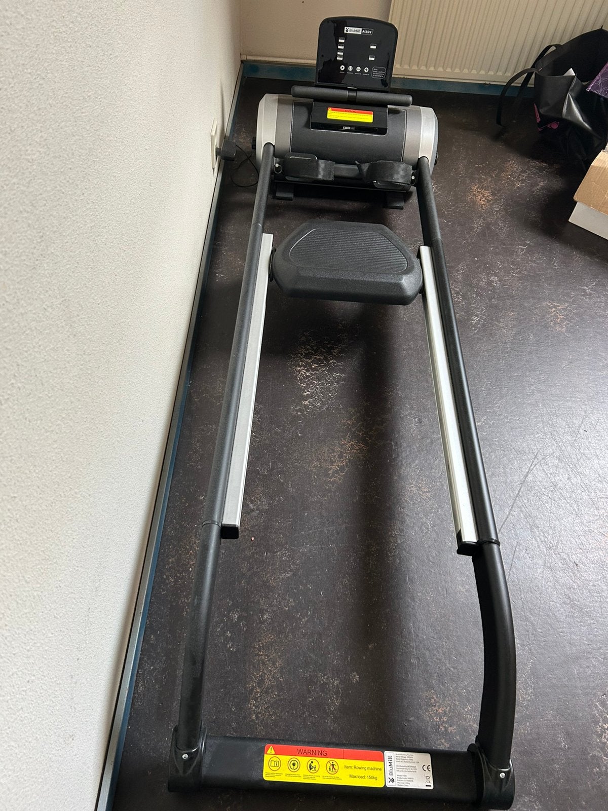 Blue Mill roeimachine, Sport en Fitness, Ophalen, Zo goed als nieuw
