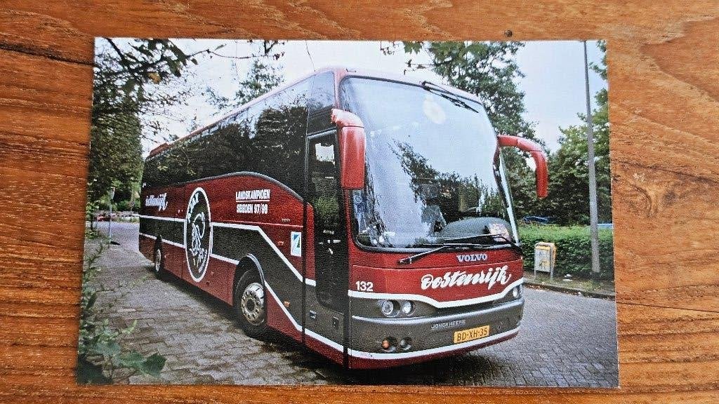 Foto BUS OOSTENRIJK 132 AFC Ajax Spelersbus, Verzenden, Gebruikt, Bus of Metro, Overige typen