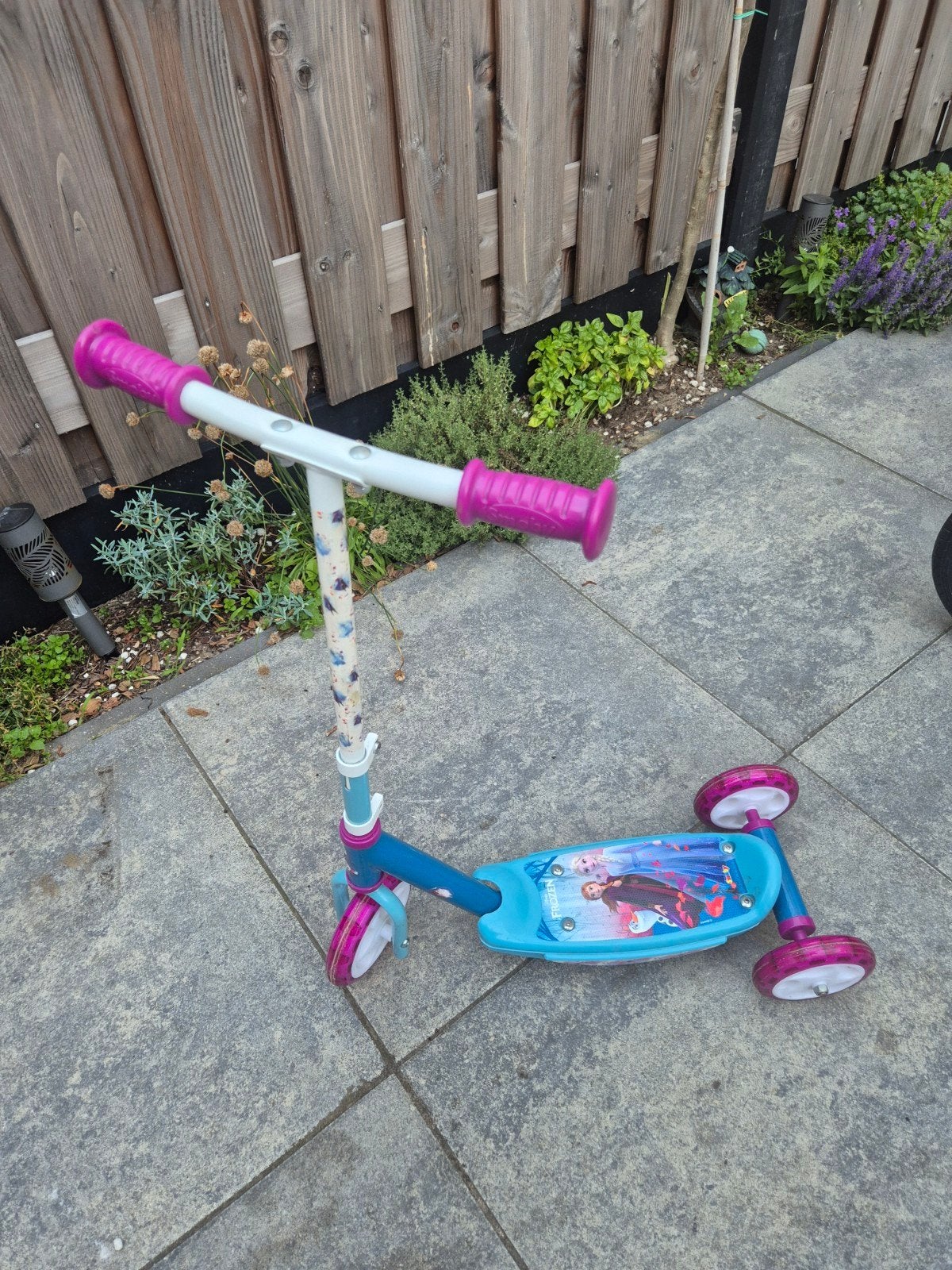 Frozen kinderstep Smoby met 3 wielen, Ophalen, Gebruikt, Gewone step, Frozen