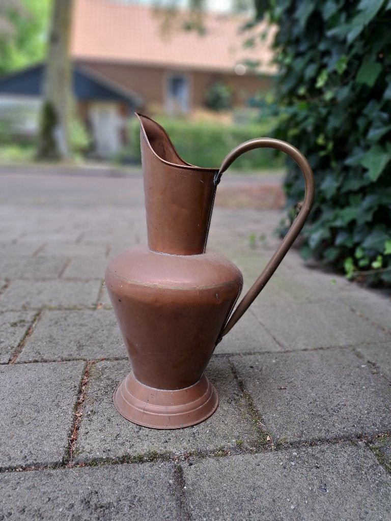 koperen schenkkan, Ophalen, Koper