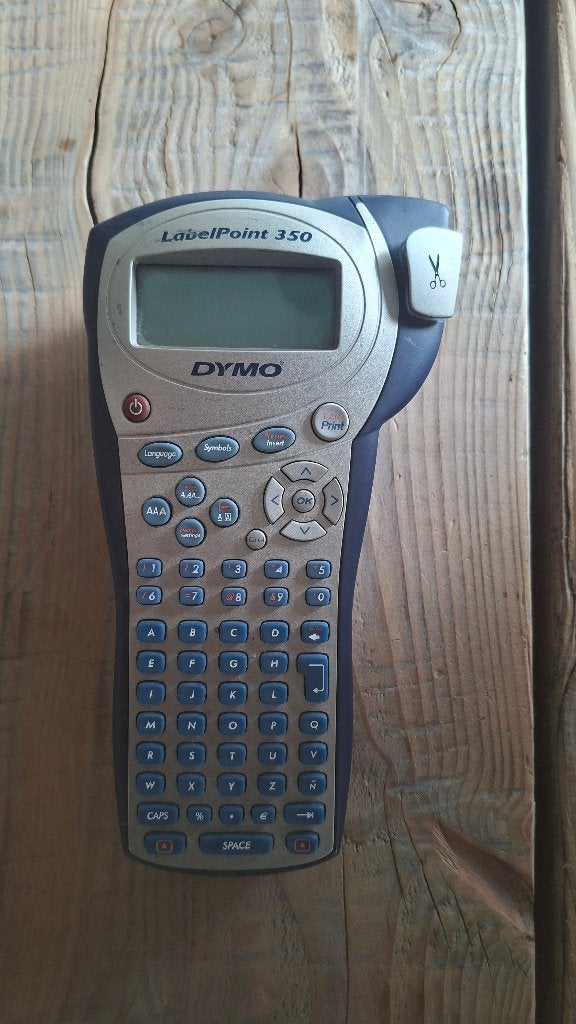 Dymo 350 labelprinter, Ophalen of Verzenden, Zo goed als nieuw, ., Tape-label