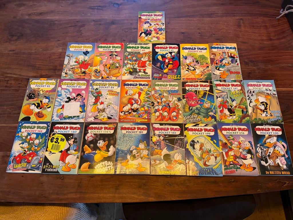 Donald Duck pockets en dubbelpockets, Meerdere stripboeken, Ophalen of Verzenden, Gelezen