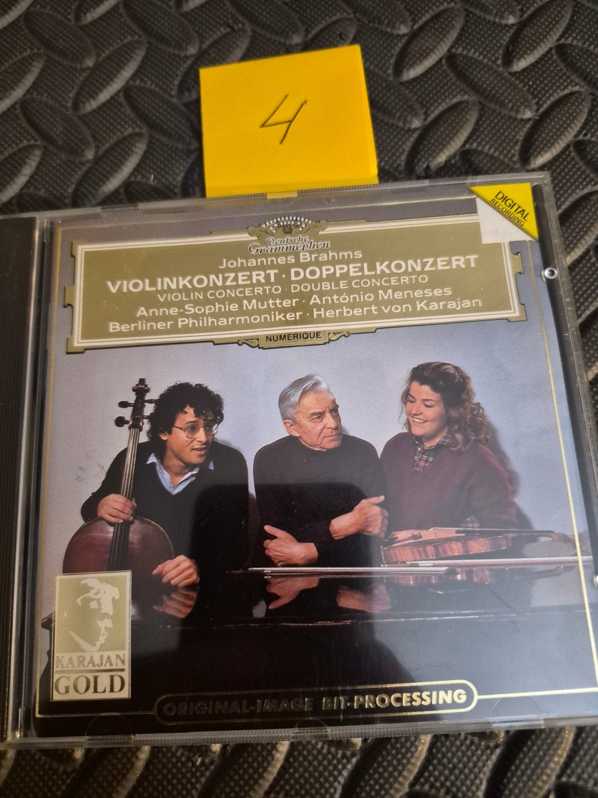 Johannes Brahms - Vioolconcert & Dubbelconcert CD, Soloconcert, Brahms, Ophalen of Verzenden, Zo goed als nieuw