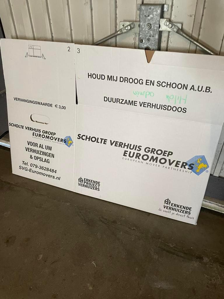 Verhuisdozen 25 stuks, Doe-het-zelf en Verbouw, Kratten en Dozen, Ophalen, Gebruikt