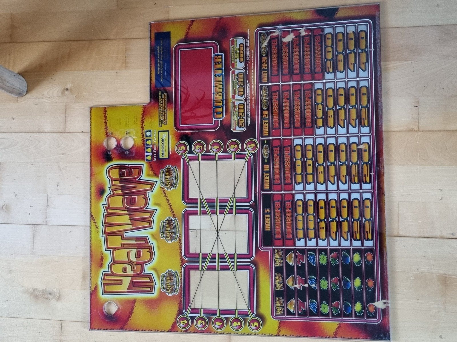 Gokkast platen - Heatwave, Club Millionaire en meer, Ophalen of Verzenden, Gebruikt