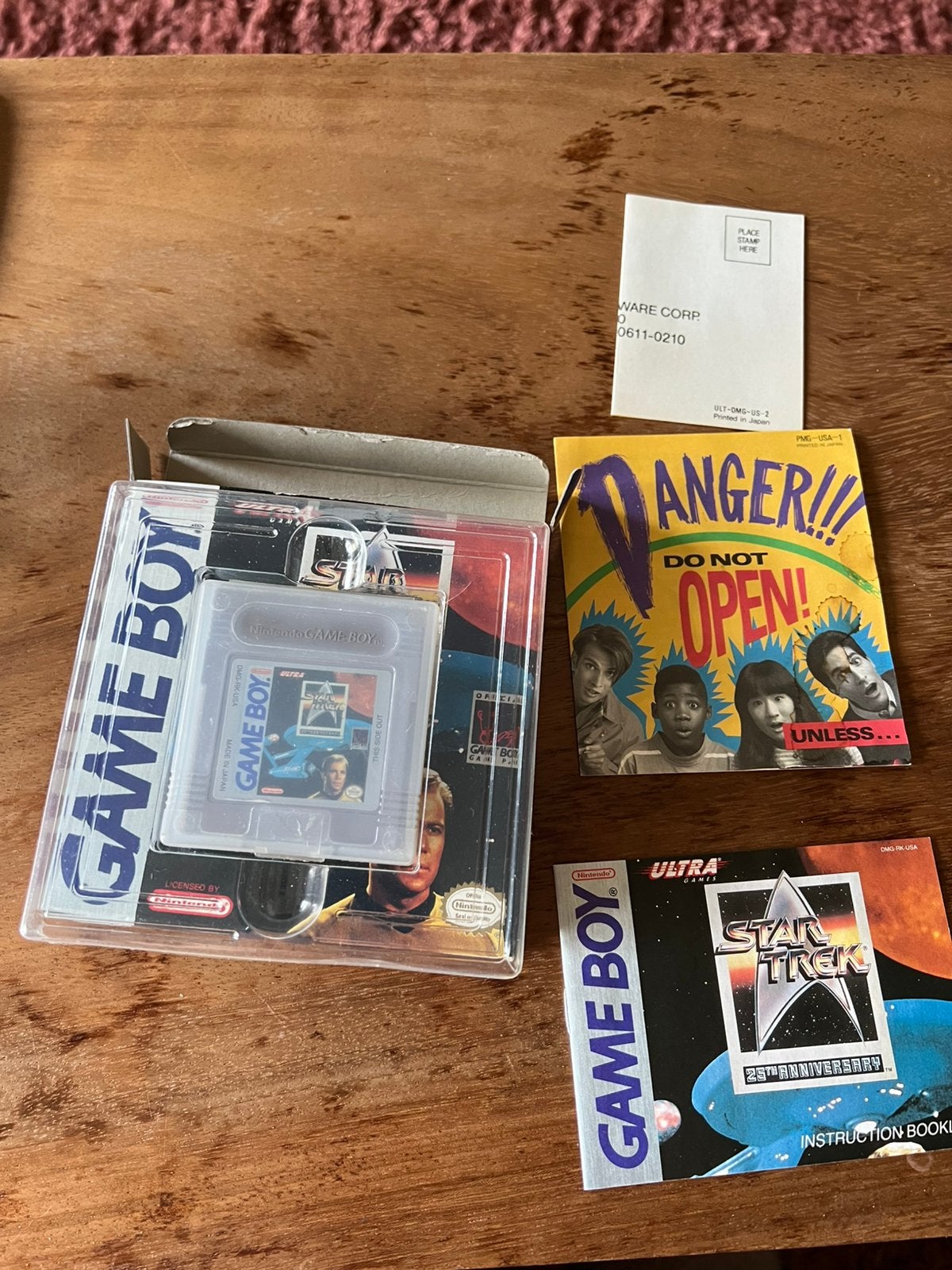 Star Trek 25th Anniversary Gameboy Compleet, Avontuur en Actie, 1 speler, Ophalen of Verzenden, Zo goed als nieuw