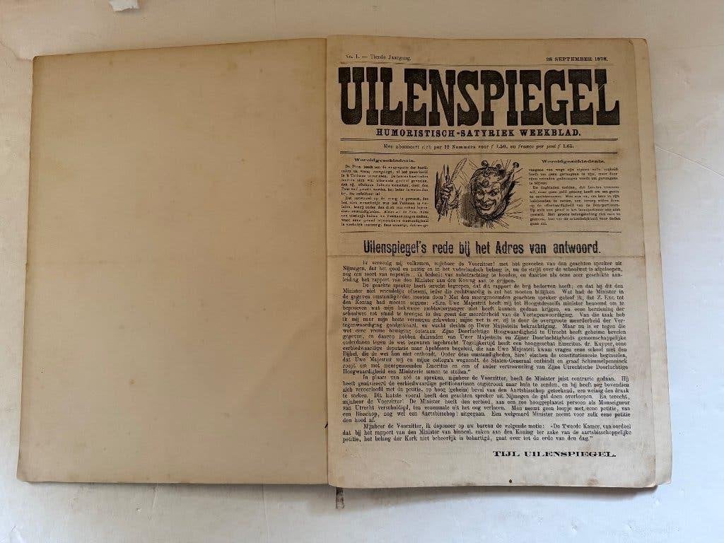 Uilenspiegel Weekblad - Oude Geïllustreerde Tijdschriften, Antiek en Kunst, Ophalen of Verzenden, Diverse auteurs