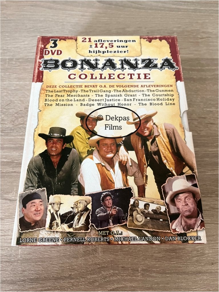 Dvd's Bonanza Collectie - 3-Disc, Alle leeftijden, Nederlands, Ophalen of Verzenden, Actie en Avontuur