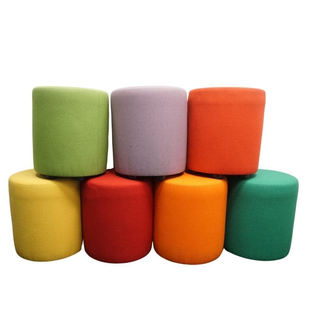 Johanson B-Bitz Bob Poef | Design Hockers | Diverse kleuren, Hout, Minder dan 50 cm, Gebruikt, -