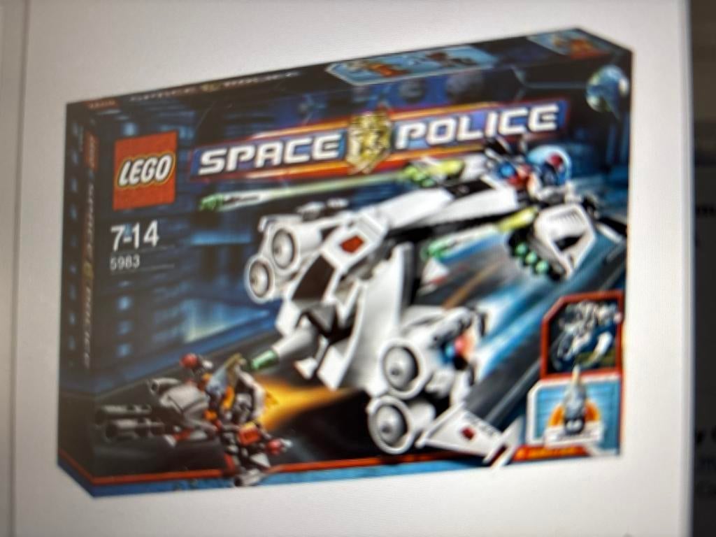 LEGO Space Police 5983 - Galactic Enforcer (2e hands), Ophalen of Verzenden, Gebruikt, Complete set, Lego