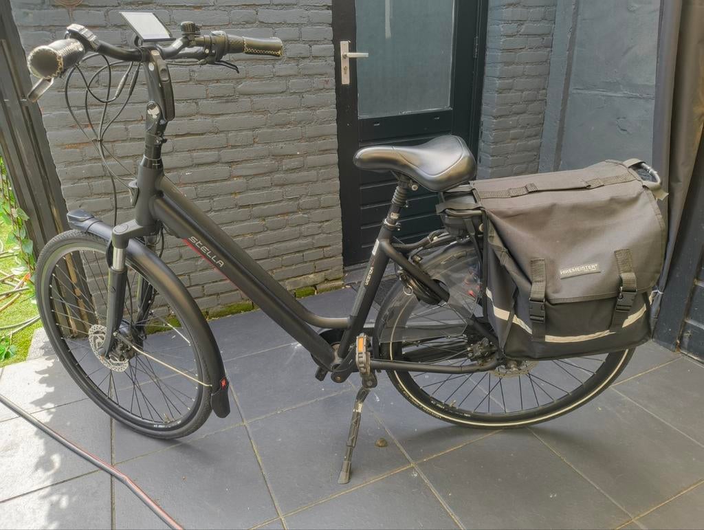 Dames fiets elektrisch stella vicenza superior nero, Ophalen, Versnellingen