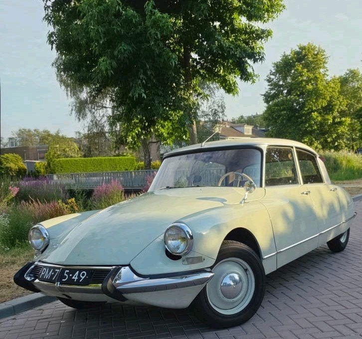Citroën DS > ID-P 19 ('63) – Uitzonderlijk originele staat!, Wit, 1900 cc, Particulier, Sedan