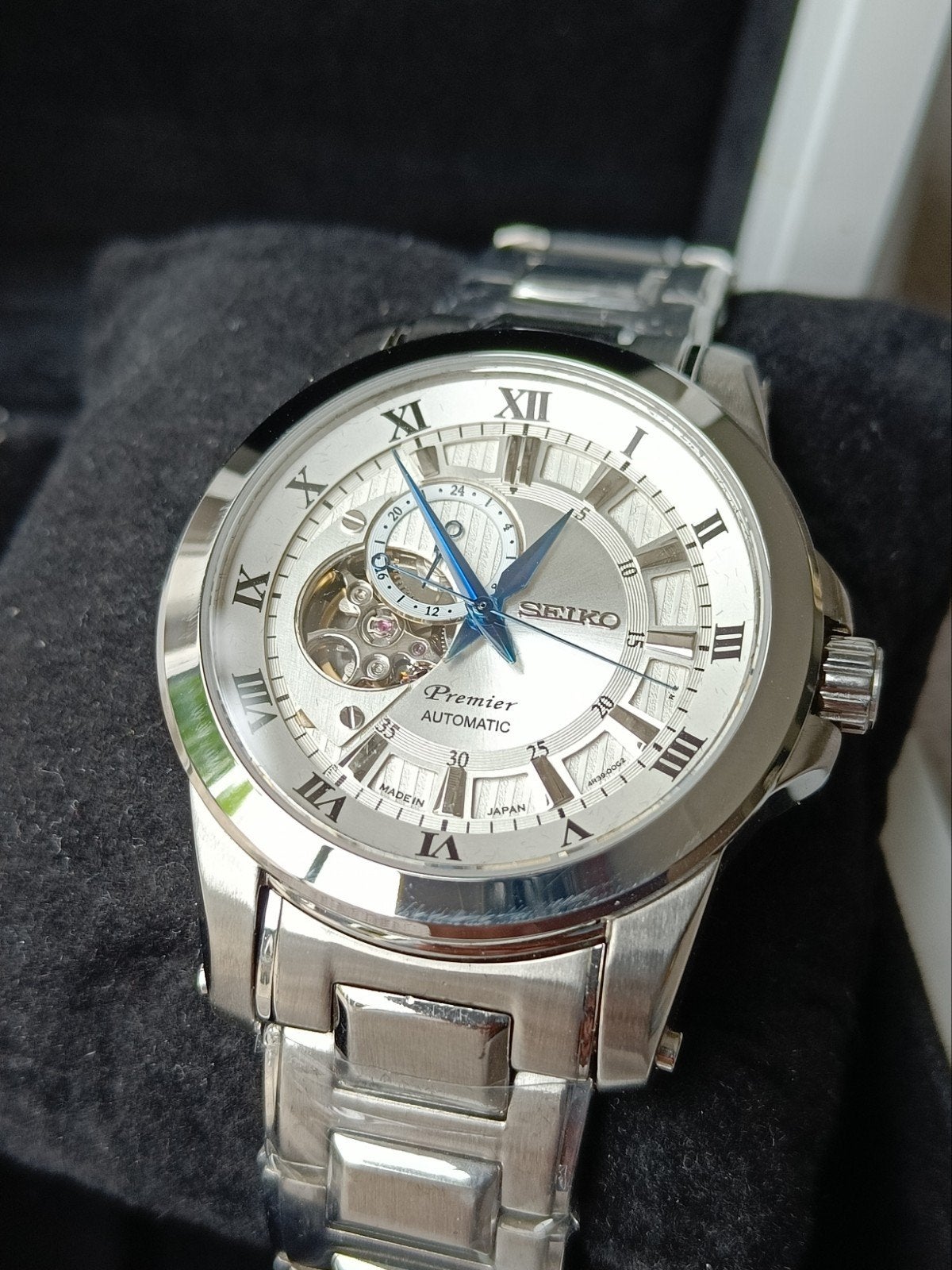 Seiko Premier Automatic SSA213J, Sieraden, Tassen en Uiterlijk, Horloges | Heren, Staal, Polshorloge, Nieuw, Ophalen of Verzenden