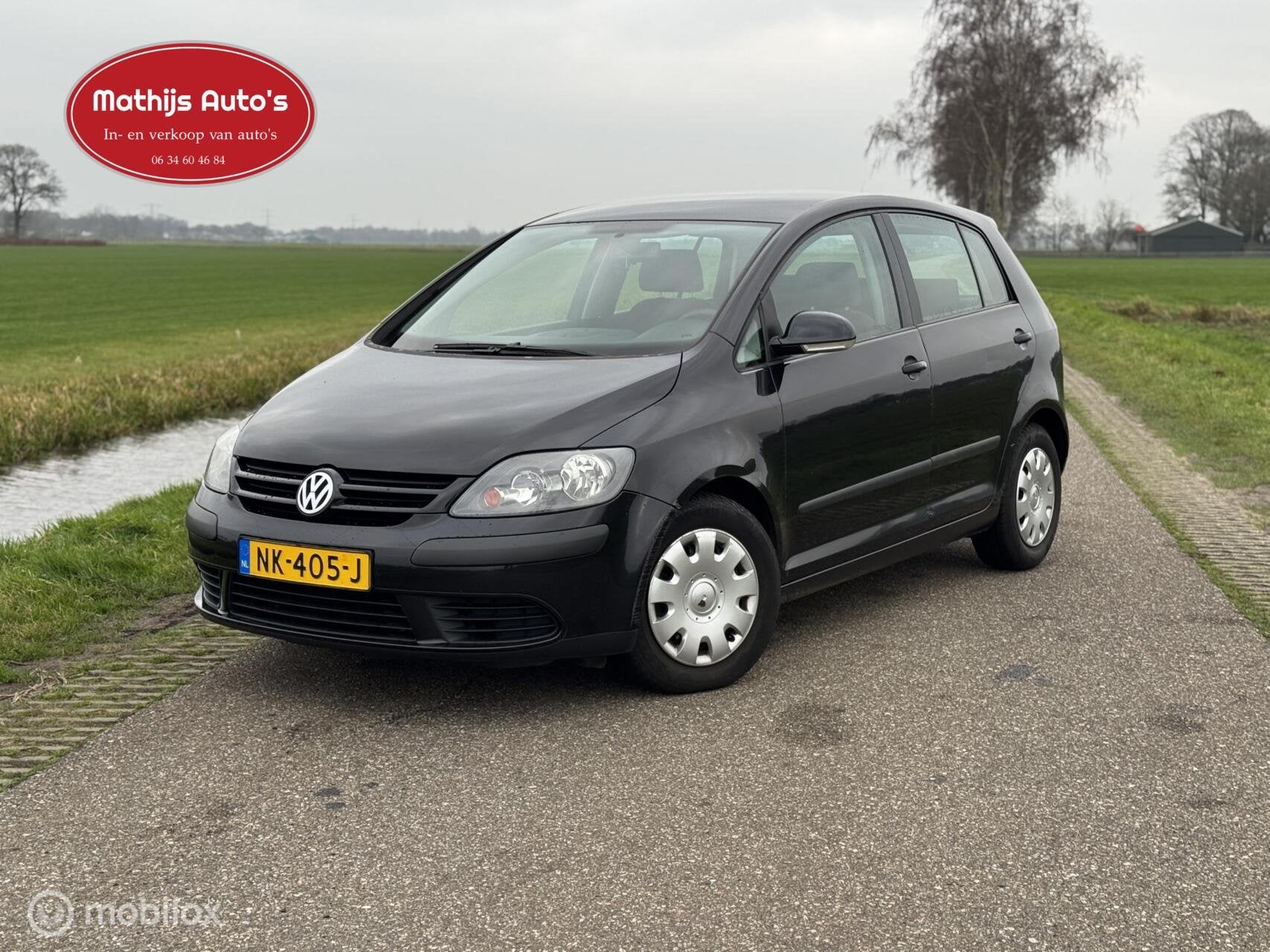 Volkswagen Golf Plus 1.9 TDI Comfortline, 730 kg, 1370 kg, 4 cilinders, Zwart